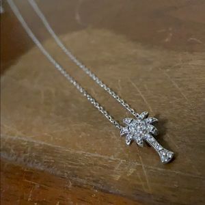 Palm tree pendant 928 silver